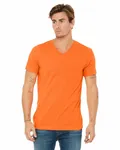 Bella + Canvas T-Shirt unisexe en jersey à manches courtes et col en V Orange