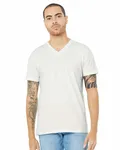 Bella + Canvas T-Shirt unisexe en jersey à manches courtes et col en V BLANC VINTAGE