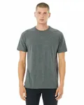 Bella + Canvas - T-shirt raglan CVC chiné pour hommes Gris foncé