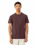 Bella + Canvas - T-shirt raglan CVC chiné pour hommes Heather Maroon