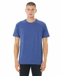 Bella + Canvas - T-shirt raglan CVC chiné pour hommes Heather True Roy