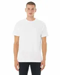 Bella + Canvas - T-shirt raglan CVC chiné pour hommes Solid Wht Blend