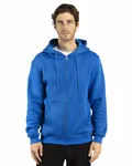 Threadfast Apparel Unisex Ultimate Fleece Full-Zip Hooded Sweatshirt ROYAL