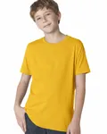 Next Level Apparel Ragazzi Giovani Cotone Equipaggio Oro