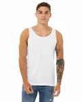 Bella + Canvas - Canotta unisex in jersey BIANCO