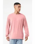 Bella + Canvas Unisex Jersey Langarm T-Shirt Rosa