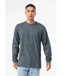 Bella + Canvas Unisex Jersey Langarm T-Shirt STAHLBLAU