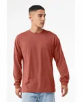 Bella + Canvas - Maglietta unisex in jersey CVC a maniche lunghe Heather Clay
