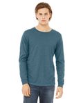 Bella + Canvas - Maglietta unisex in jersey CVC a maniche lunghe Alzavola profonda