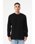 Bella + Canvas Unisex Jersey Langarm T-Shirt VINTAGE SCHWARZ