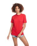 Next Level Apparel Unisex Pocket Crew RED