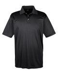 Polo Cool & Dry Sport PerformanceInterlock UltraClub pour hommes NOIR
