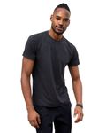Threadfast Apparel Unisex Impact Raglan T-Shirt Black Heather