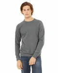 Bella + Canvas Sweatshirt unisexe à col roulé en polaire éponge Gris foncé