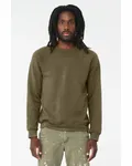 Bella + Canvas Sweatshirt unisexe à col roulé en polaire éponge Heather Olive