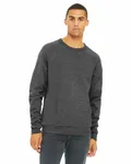 Bella + Canvas Sweatshirt unisexe à col roulé en polaire éponge Dk Gry Mrble Flc