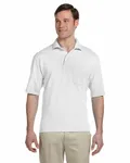 Jerzees Adulte SpotShield Pocket Jersey Polo BLANC