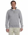 Jerzees Adult Super Sweats NuBlend Fleece Quarter-Zip Pullover Oxford