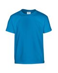 Gildan Youth - T-shirt en coton épais Saphir