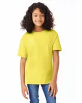 Hanes - t-shirt parfait pour les jeunes JAUNE