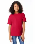 Hanes - t-shirt parfait pour les jeunes Rouge foncé