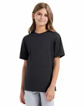 Hanes - t-shirt parfait pour les jeunes Gris anthracite