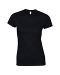 Gildan - T-shirt ajusté Softstyle pour dames NOIR