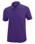 Polo femme CORE365 Origin Performance Piqu Pourpre du campus