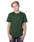Threadfast Apparel - t-shirt ultimate CVC pour jeunes Vert forêt