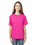 Threadfast Apparel - t-shirt ultimate CVC pour jeunes Rose vif