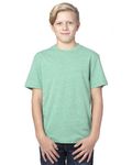 Maglietta Threadfast Apparel Youth Triblend Verde Triblend