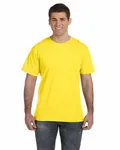 T-shirt en jersey fin de LAT pour hommes JAUNE