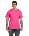 T-shirt en jersey fin de LAT pour hommes Rose vif
