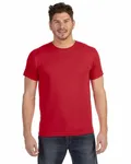 T-shirt en jersey fin de LAT pour hommes ROUGE VINTAGE