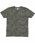 T-shirt en jersey fin de LAT pour hommes Camo vintage
