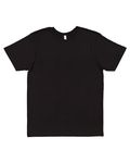 T-shirt en jersey fin de LAT pour hommes Noir mélangé