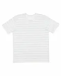 T-shirt en jersey fin de LAT pour hommes Rayure d'ombre