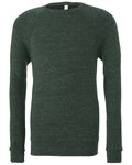 Bella + Canvas Sweatshirt unisexe à col roulé en polaire éponge Heather Forest