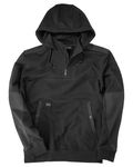 Dri Duck Men's Mission Quarter-Zip BLACK
