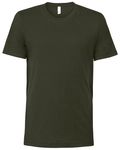 Bella + Canvas T-Shirt unisexe en jersey Olive foncé