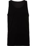 Bella + Canvas - Canotta unisex in jersey NERO