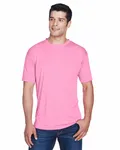 T-shirt UltraClub pour homme, performance sportive, frais et sec, en interlock Azalée