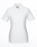UltraClub Ladies' Cool & Dry Elite Performance Polo WHITE