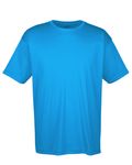 T-shirt UltraClub pour homme, performance sportive, frais et sec, en interlock Saphir
