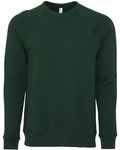 Bella + Canvas Sweatshirt unisexe à col roulé en polaire éponge Forêt