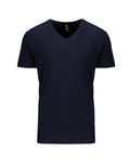 Next Level Apparel - V en coton pour hommes Marine de minuit