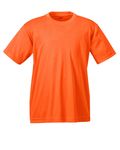 UltraClub Youth Cool & Dry Sport Performance InterlockT-Shirt Bright Orange