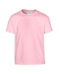 Gildan Youth - T-shirt en coton épais Rose clair