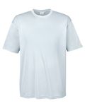 UltraClub Men's Cool & Dry Basic Performance T-Shirt Grey