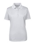 Polo femme CORE365 Origin Performance Piqu Platine